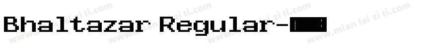 Bhaltazar Regular字体转换